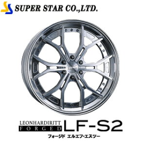 SUPER STAR ���I���n���g LF-S2 22�C���`×10.5J 6-139.7 STD/R���� �z�C�[�� �X�[�p�[�X�^�[ LEON HARDIRITT 22x10.5J