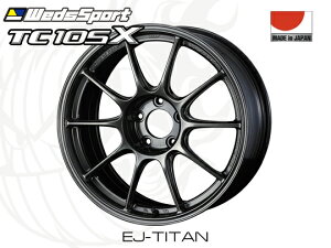 WedsSport TC105X EJ-TI FR 18�C���`×8.5J +43 5H-100 ��65 �E�F�b�Y�X�|�[�c �z�C�[�� 0073534 EJ�`�^�� 4549522957448 18x8.5J