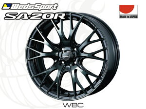 WedsSport SA-20R WBC 16�C���`×7J +52 5H-114.3 ��73 �E�F�b�Y�X�|�[�c �z�C�[�� 0072724 ���[�X�u���b�N�N���A 4549522452912 16x7J