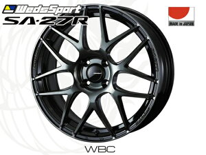 WedsSport SA-27R WBC 17�C���`×6.5J +50 4H-100 ��65 �E�F�b�Y�X�|�[�c �z�C�[�� 0074164 ���[�X�u���b�N�N���A 4582657005387 17x6.5J