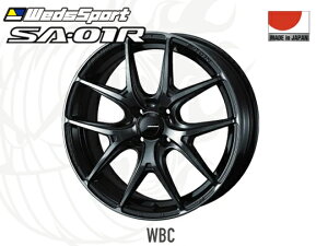 WedsSport SA-01R WBC 16�C���`×6.5J +42 4H-100 ��65 �E�F�b�Y�X�|�[�c �z�C�[�� ���[�X�u���b�N�N���A 16x6.5J