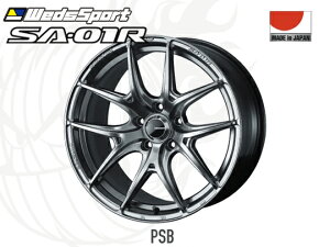 WedsSport SA-01R PSB F 20�C���`×8.5J +36 5H-114.3 ��73 �E�F�b�Y�X�|�[�c �z�C�[�� �v���`�i���V���o�[�u���b�N 20x8.5J