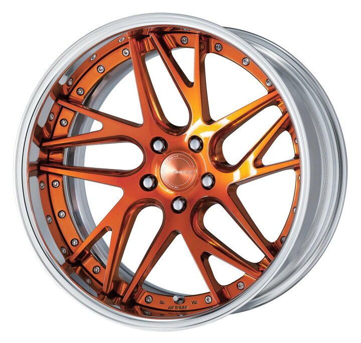 楽天市場】WORK CV CVX 20インチ×11J FRリム ホイール ワーク MBL/MSL 