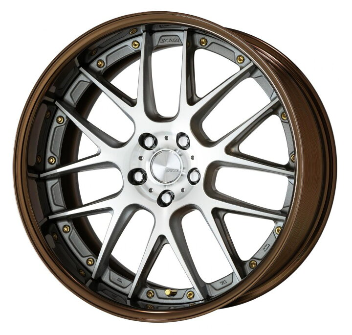 楽天市場】WORK ランベック LM7 20インチ×10J FRリム ホイール ワーク 