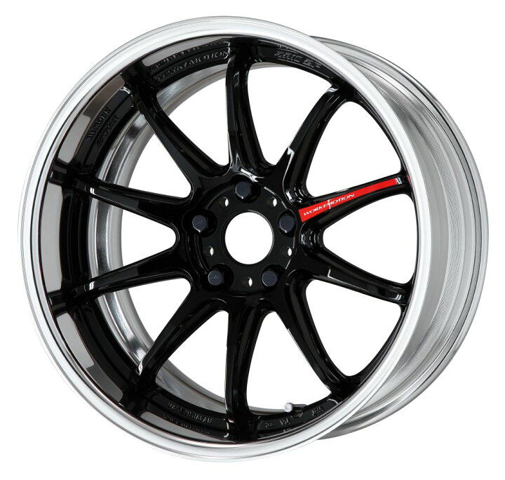 楽天市場】WORK エモーション ZR10 2P 18インチ×9J FRリム ホイール 