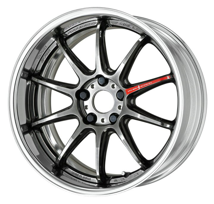 楽天市場】WORK エモーション ZR10 2P 18インチ×9J FRリム ホイール 