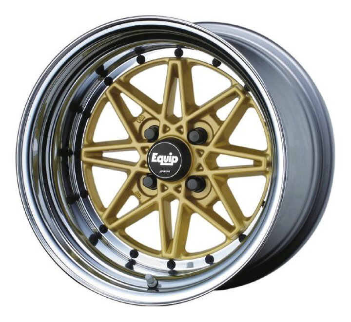 楽天市場】WORK エクイップ 03 15インチ×6.5J ホイール ワーク EQUIP 