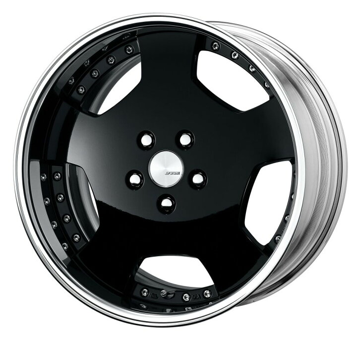 楽天市場】WORK ランベック LDZ 18インチ×10J 5-114.3 FRリム ホイール 