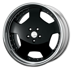 WORK �����x�b�N LDZ 19�C���`×9J 5-114.3 S���� �z�C�[�� ���[�N LANVEC BLK/MSP 19x9J