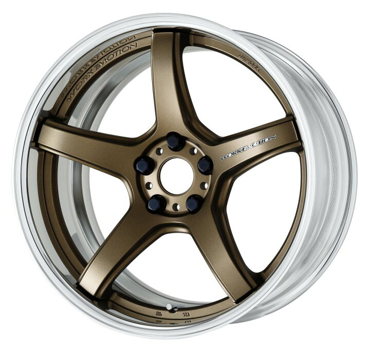 楽天市場】WORK エモーション T5R 2P 19インチ×10J FRリム 5-100 5 