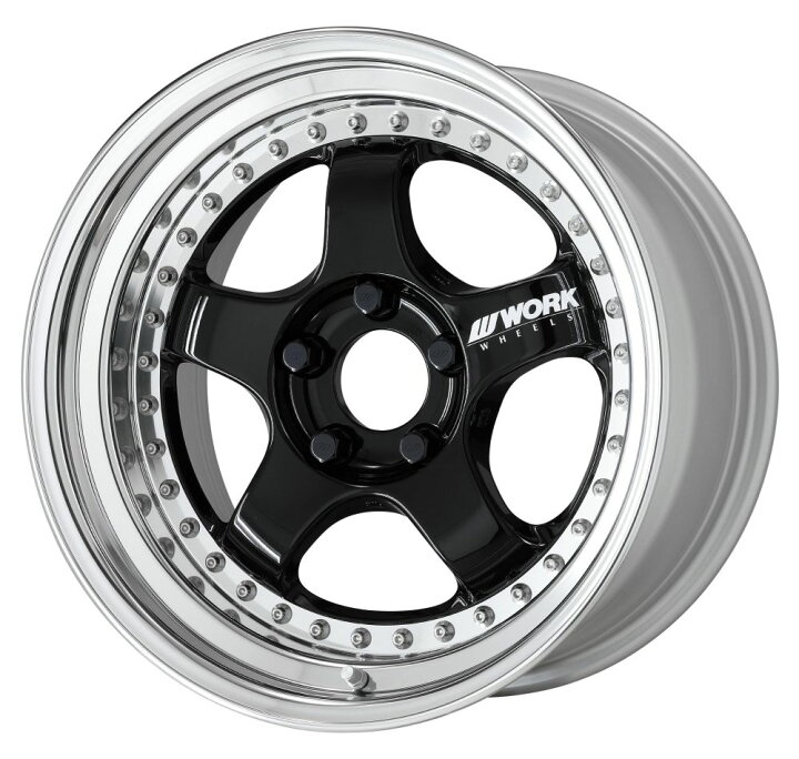 楽天市場】WORK マイスター S1 3P 17インチ×9J 4-100 5-114.3 ホイール 