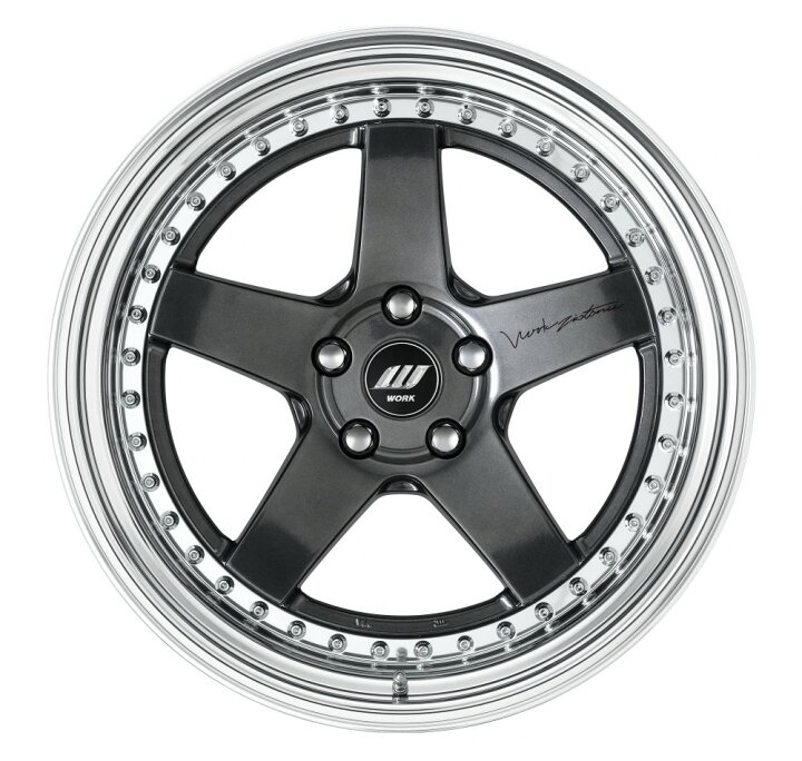 楽天市場】WORK ジスタンス W5S 19インチ×11.5J 5-114.3 S/Wタイプ S 