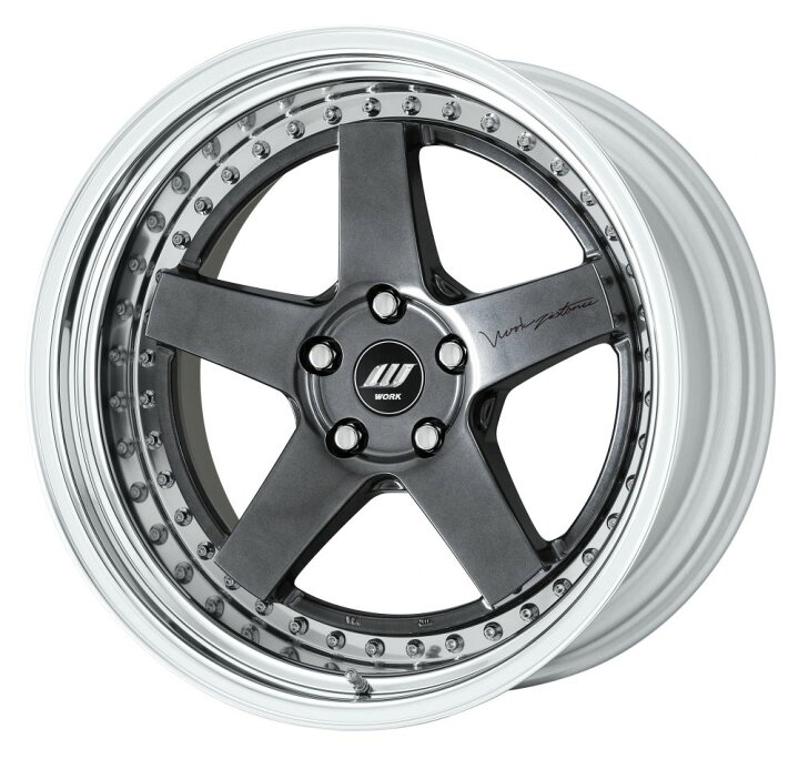 楽天市場】WORK ジスタンス W5S 19インチ×12J 5-114.3 S/Wタイプ Sリム 