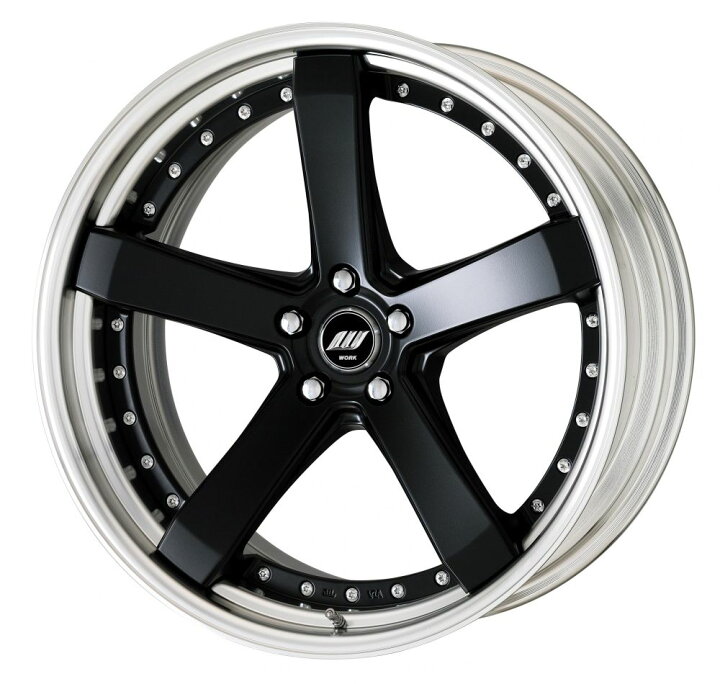 楽天市場】WORK ジースト ST2 20インチ×8J 5-114.3 Sリム ホイール 