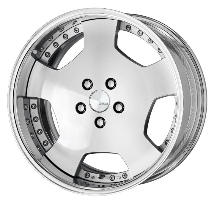楽天市場】WORK ランベック LDZ 18インチ×10J 5-114.3 FRリム ホイール 
