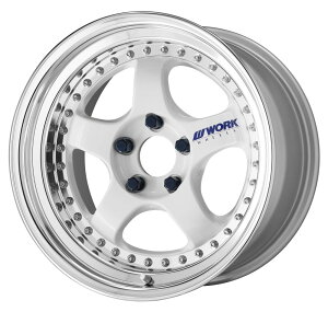 WORK �}�C�X�^�[ S1 3P 17�C���`×11.5J 4-100 5-114.3 �z�C�[�� ���[�N MEISTER WHT/SIL/BLK/HPG/PP 17x11.5J
