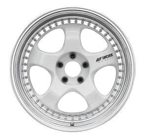 WORK �}�C�X�^�[ S1 3P 19�C���`×15J 5-100 5-114.3 �z�C�[�� ���[�N MEISTER WHT/SIL/BLK/HPG/PP 19x15J