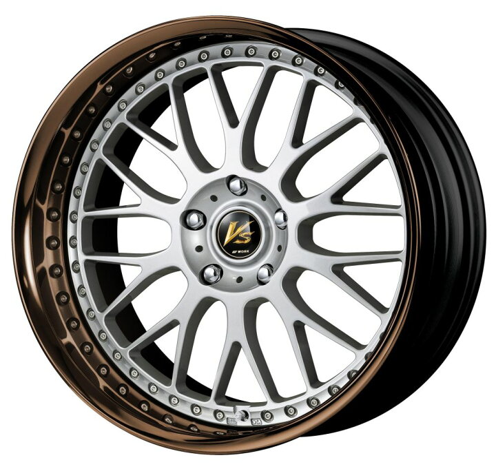 楽天市場】WORK VS XX 18インチ×7.5J FRリム 5-100 5-114.3 ホイール 