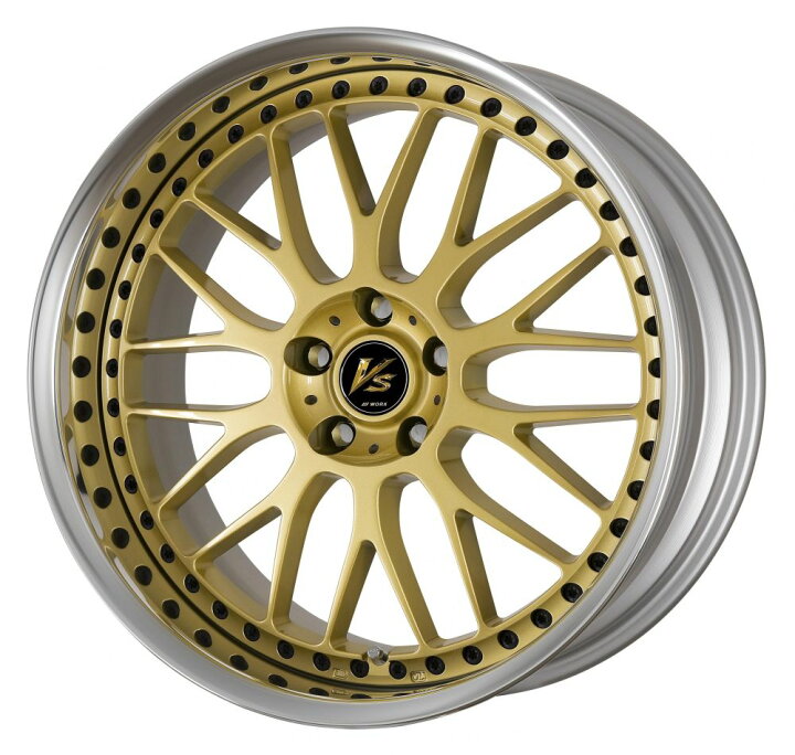 楽天市場】WORK VS XX 18インチ×7.5J FRリム 5-100 5-114.3 ホイール 