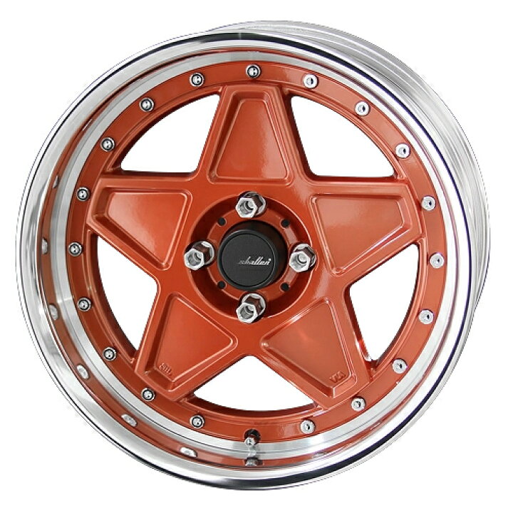 楽天市場】AME シャレン OSS スター 16インチ×8J 4穴 100 SL ホイール 
