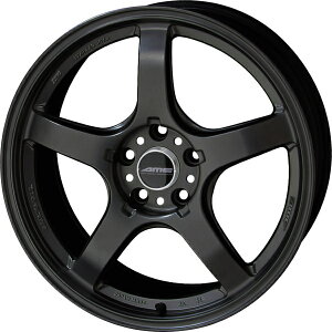 AME �g���[�T�[ GT-V 18�C���`×10.5J +15 5�� 114.3 F3 �z�C�[�� TRACER �K���u���b�N 18x10.5J