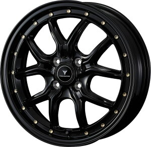 weds m@X AZbg S1 16C`×5J +45 4-100 zC[ EFbY NOVARIS ASSETE S1 BLK/GLD-PIE/GMT/RIM-POL/BLK/RIM-POL 16x5J