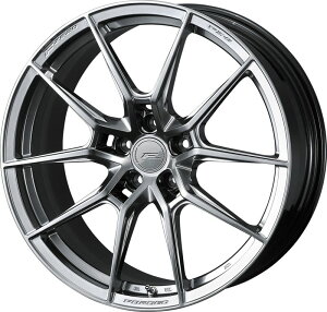 weds Fゼロ FZ-6 19インチ×8J +50 5-108 ホイール ウェッズ F ZERO DIM-BLK/BRU 19x8J