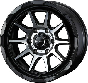 weds ウェッズアドベンチャー マッドヴァンス 06 17インチ×6.5J +38 6-139.7 ホイール WEDS ADVENTURE MUD VANCE 06 MAT-BLKPOL/BKPBRCL 17x6.5J