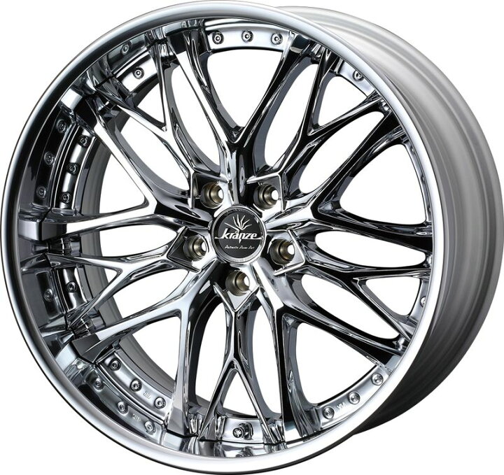楽天市場】weds クレンツェ ウィーバル 21インチ×9.5J 5-114.3 Rリム  