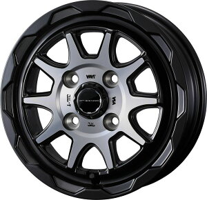 weds �E�F�b�Y�A�h�x���`���[ �}�b�h���@���X 06 14�C���`×4.5J +45 4-100 �z�C�[�� WEDS ADVENTURE MUD VANCE 06 MAT-BLKPOL/FLMAT-BLK/BKPBRCL 14x4.5J
