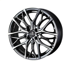 weds �N�����c�F �E�B�[�o�� 100 17�C���`×6.5J +45 4-100 �z�C�[�� �E�F�b�Y Kranze Weaval 100 EVO SBC/POL 17x6.5J
