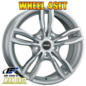 [���Z�Z�[���Ώ�] �A���~�z�C�[�� 4�{ �������� MAK ���t�g 16�C���`×7J 5-112 +52 �V���o�[ ABE SHOKAI LUFT