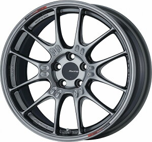 ENKEI ���[�V���O GTC02 17�C���`×8J +42 4H-100 A/F �G���P�C �z�C�[�� Racing HS/MBK 17x8J