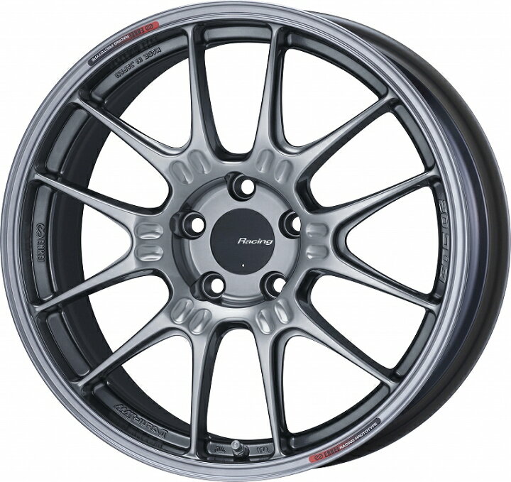 楽天市場】ENKEI レーシング GTC02 18インチ×8J +45 5H-100 A/F 