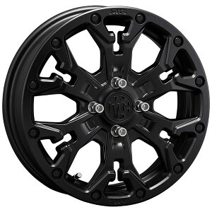 N\ MG S[Jr 16C`×6J +38 4-100 zC[ Crimson GOLEM Jr MAT-BLK/MBLK-CLR 16x6J