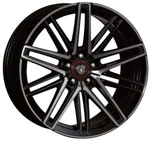 N\ lAX|[c JbT[m FF 19C`×8J +40 5-112 STD zC[ Crimson LINEA SPORT CASSANO FF BLK-CLR-POL/MTL-GRYP 19x8J