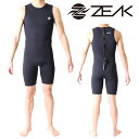 ZEAK(ジーク) ウェットスーツ 男性用 メンズ ショートジョン ウエットスーツ サーフィンウェットスーツ