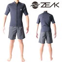 【在庫処分SALE】【40%OFF】ZEAK(ジーク) ウェットスーツ 男性用 メンズ 半袖 タッパー ウエットスーツ サーフィンウェットスーツ