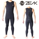 ZEAK(ジーク) ウェットスーツ 男性用 メンズ ロングジョン ウエットスーツ
