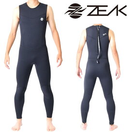 【楽天スーパーSALE】ZEAK(ジーク) ウェットスーツ メンズ ロングジョン ウエットスーツ (3mm) サーフィンウエットスーツ ZEAK WETSUITS
