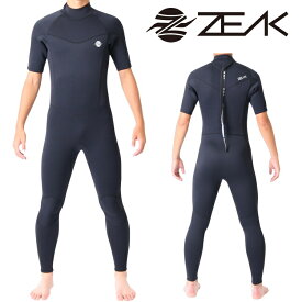 ZEAK(ジーク) ウェットスーツ 男性用 メンズ シーガル 3mm / 2mm ウエットスーツ ジャージ バックジップ サーフィン SUP サップ ボディボード シュノーケリング ダイビング