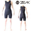 ZEAK(ジーク) ウェットスーツ 女性用 レディース ショートジョン ウエットスーツ