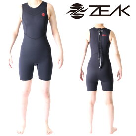 ZEAK(ジーク) ウェットスーツ 女性用 レディース ショートジョン ウエットスーツ