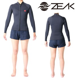 ZEAK(ジーク) ウェットスーツ レディース 長袖 タッパ (2mm) ウエットスーツ サーフィンウエットスーツ ZEAK WETSUITS