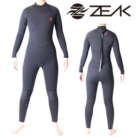 【在庫処分SALE】【40%OFF】ZEAK(ジーク) ウェットスーツ 女性用 レディース 3mm / 2mm フルスーツ ウエットスーツ
