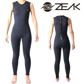 【楽天スーパーSALE】ZEAK(ジーク) ウェットスーツ レディース ロングジョン (3mm) ウエットスーツ サーフィンウエットスーツ ZEAK WETSUITS