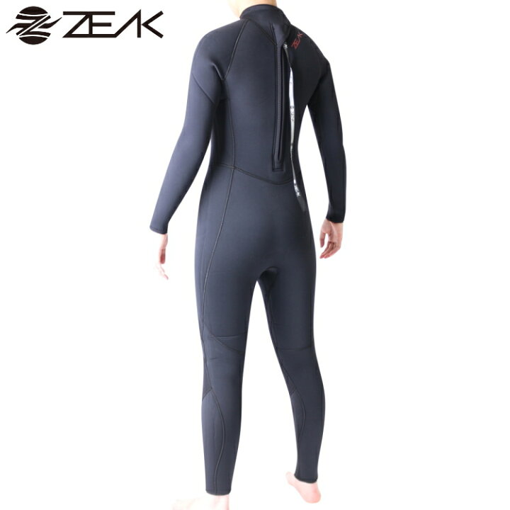 楽天市場】ZEAK(ジーク) ウェットスーツ 女性用 レディース 5mm / 3mm 