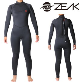 【楽天スーパーSALE】ZEAK(ジーク) ウェットスーツ レディース フルスーツ (5×3mm) ウエットスーツ サーフィンウエットスーツ