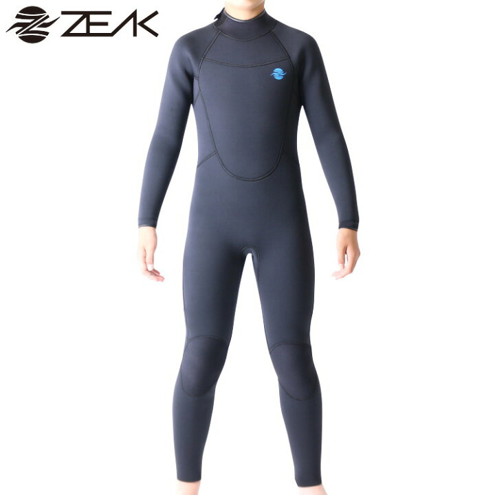 楽天市場】ZEAK(ジーク) セミドライウェットスーツ 子供用 