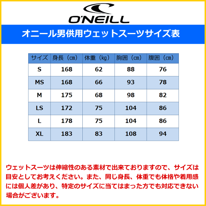 人気の贈り物が大集合 楽天市場】オニール ウェットスーツ チェスト 4mm / 5mm メンズ サーフィン・ボディボード